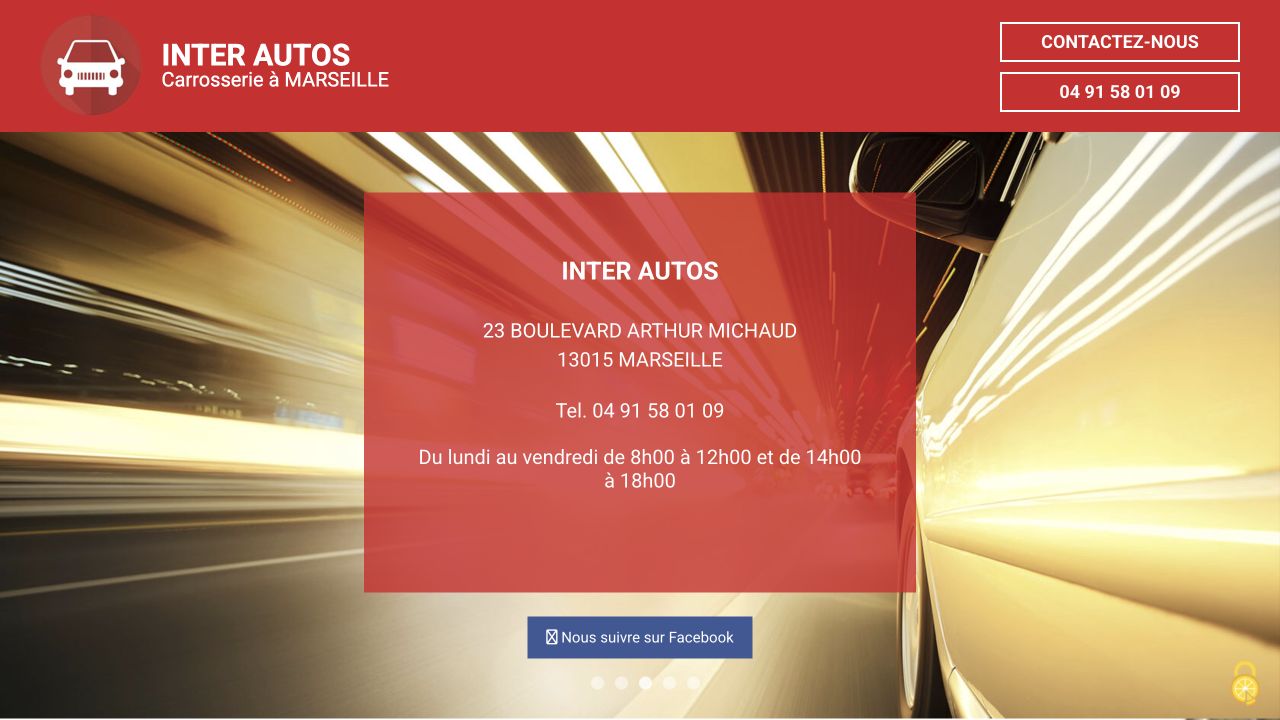 Capture du site de Inter Autos